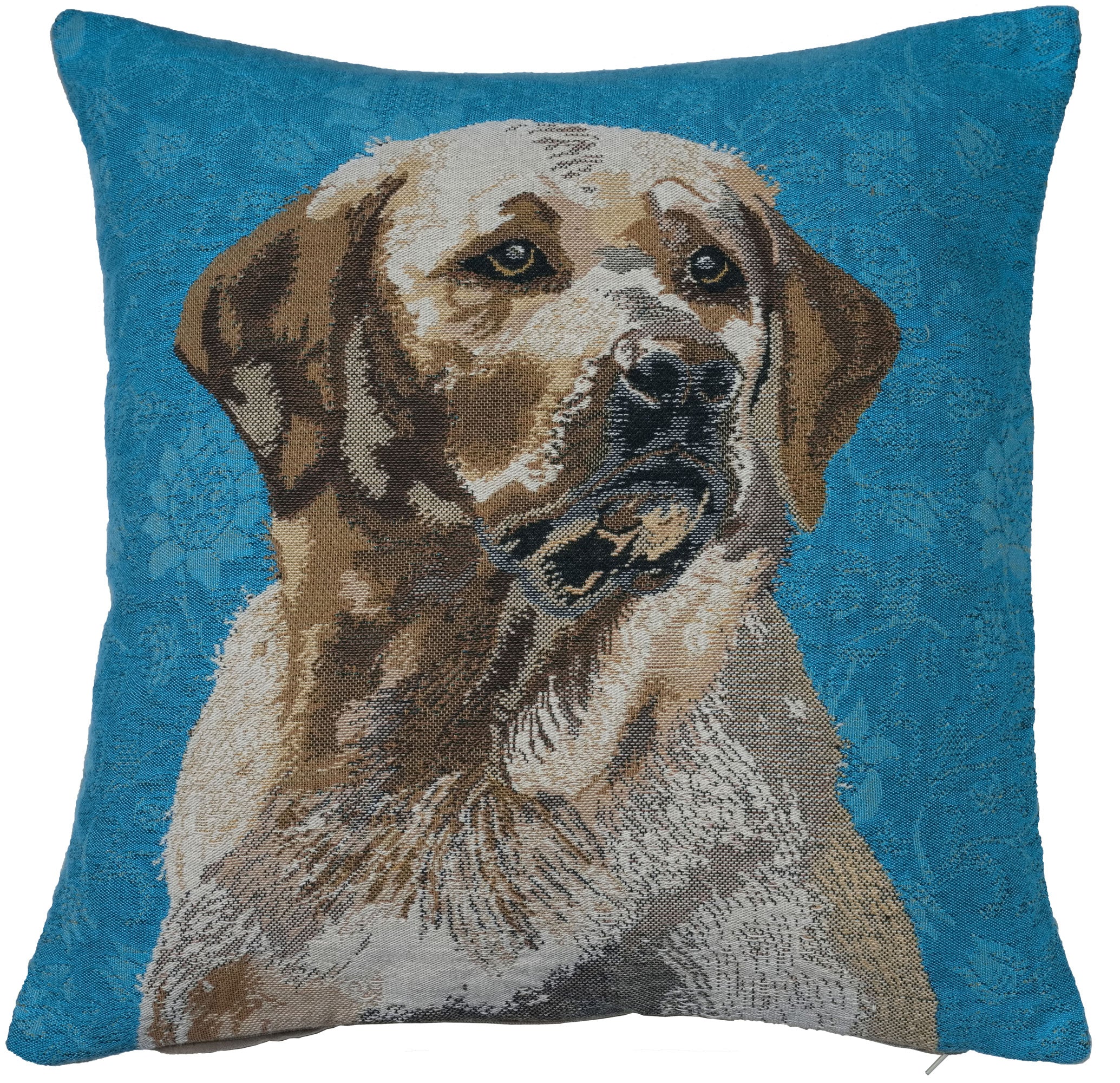 Labrador Blue Belgian Cushion Cover