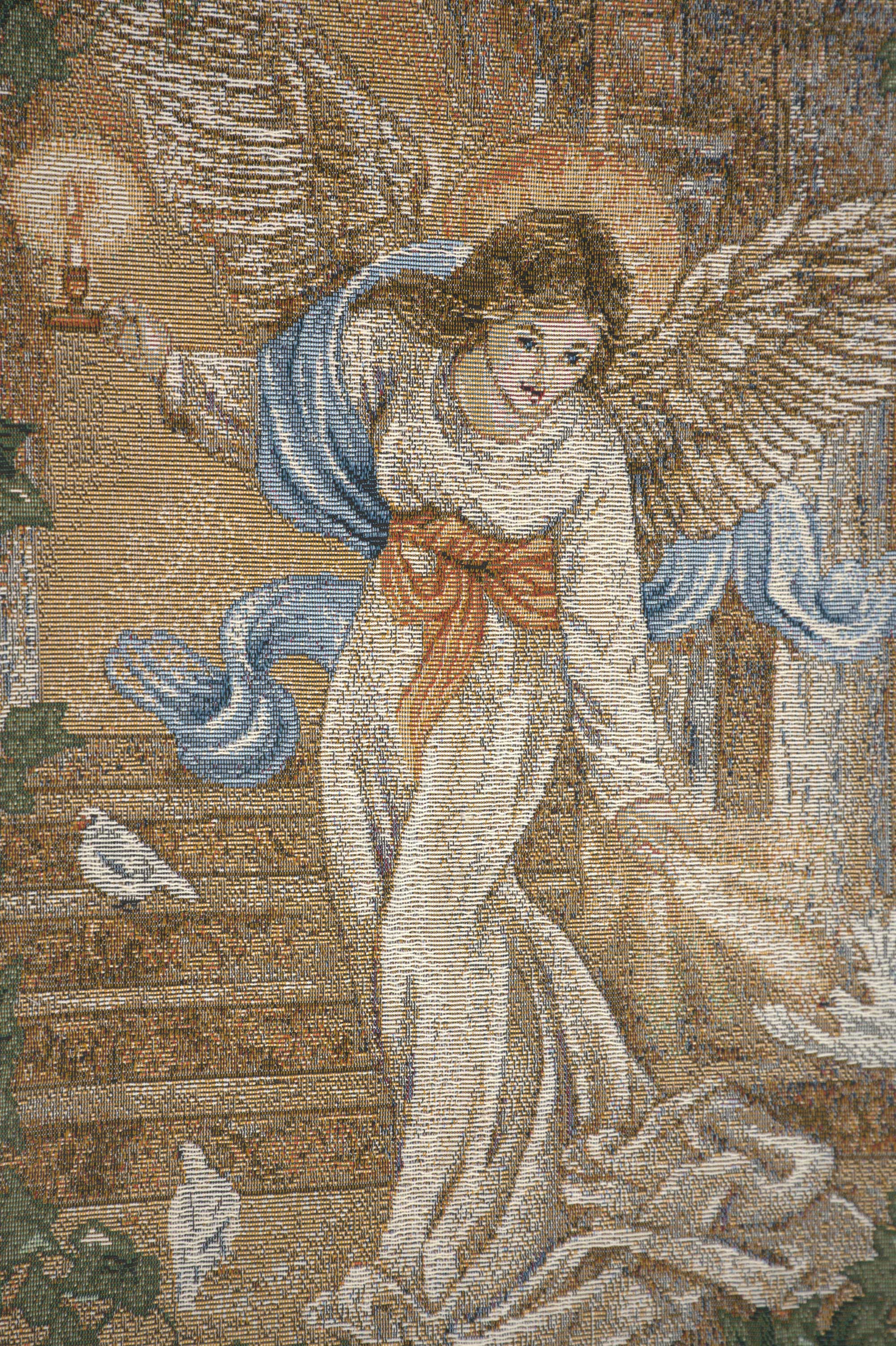 Angel of Light Table Runner Tapestry Table Runner by Lena Liu