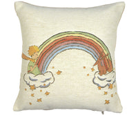 Petit Prince Arc-En-Ciel European Cushion Cover by Antoine de Saint-Exupery