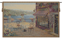 Cafe De La Como Italian Tapestry Wall Hanging