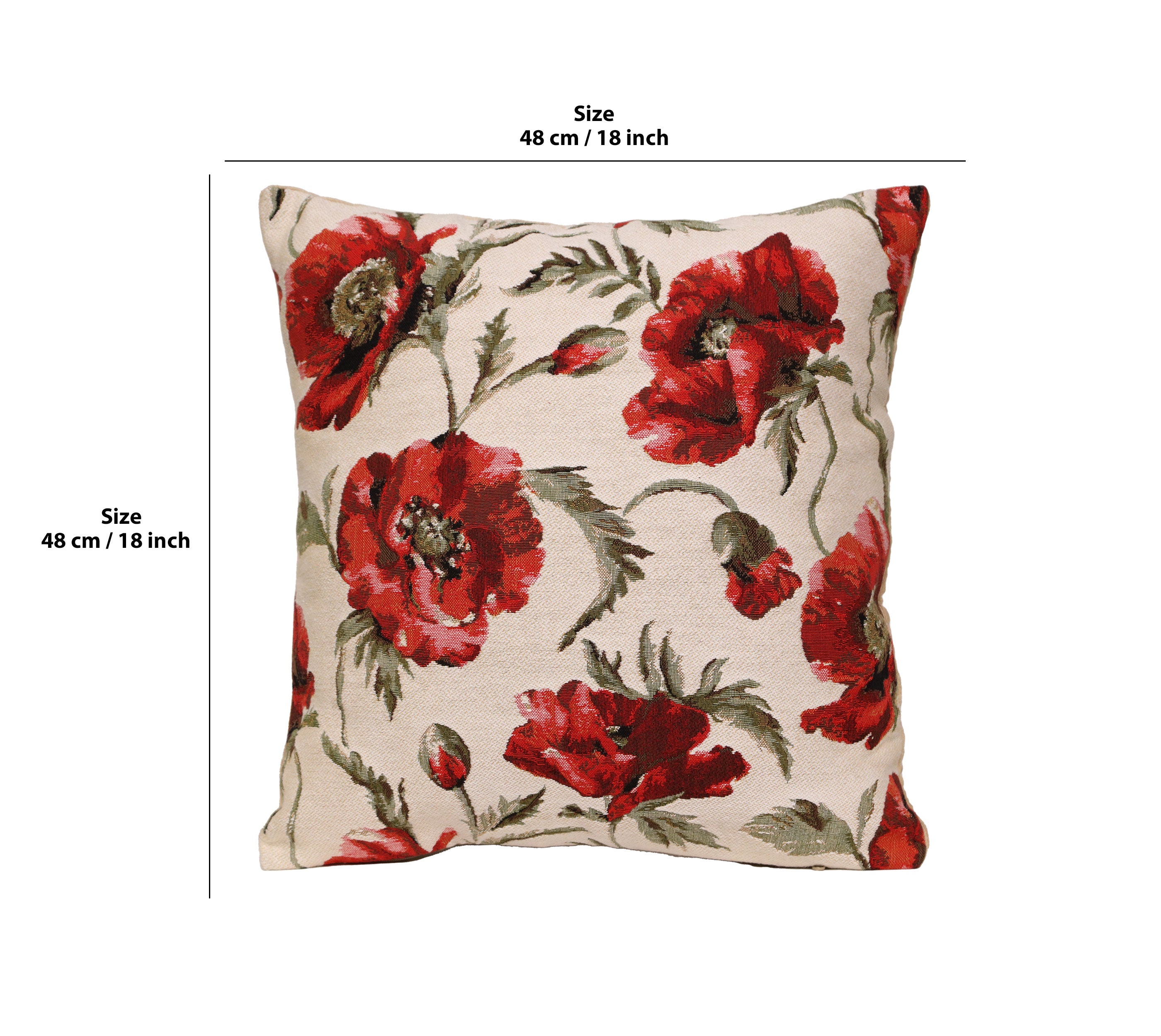 Coquelicots European Cushion Cover