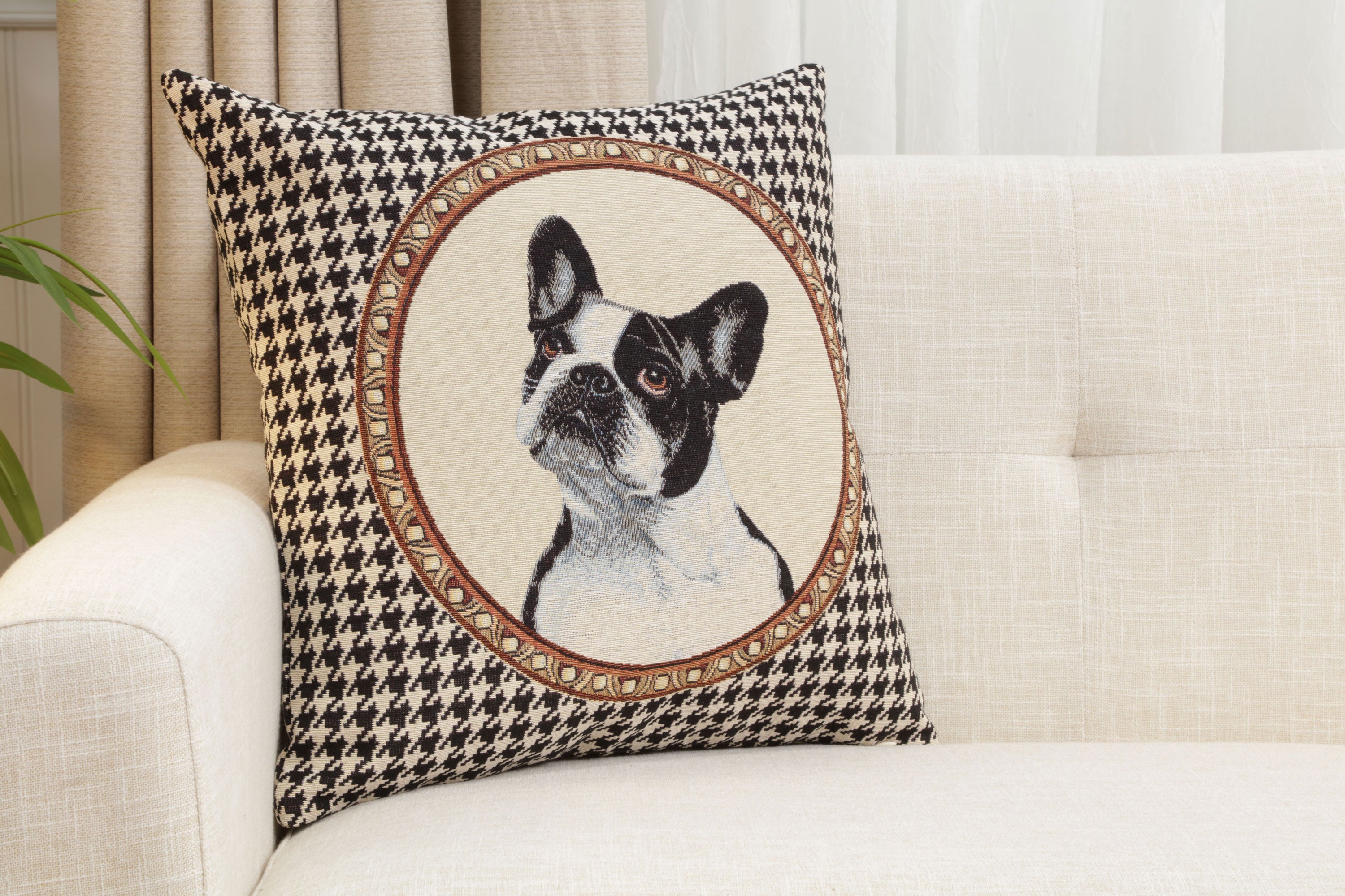 French Bulldog Cushion  Cover