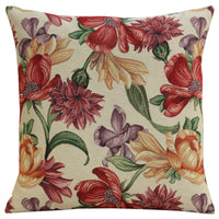 Iris Blossoms Cushion  Cover