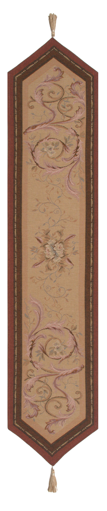 Orleans Floral Large French Tapestry Table Runner
