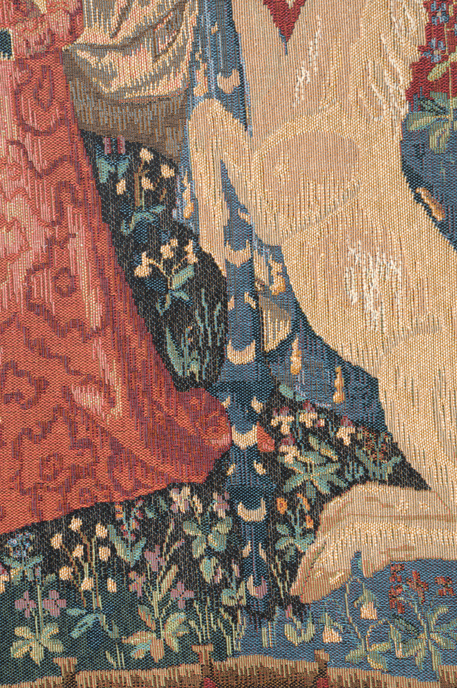 Jeune Fille Au Coffret French Tapestry