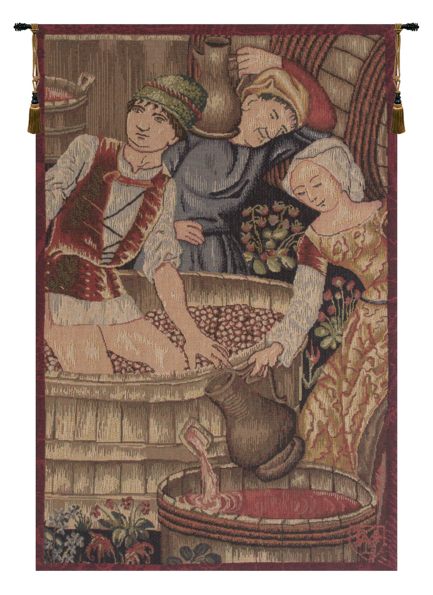 Le Pressoir Extrait French Tapestry