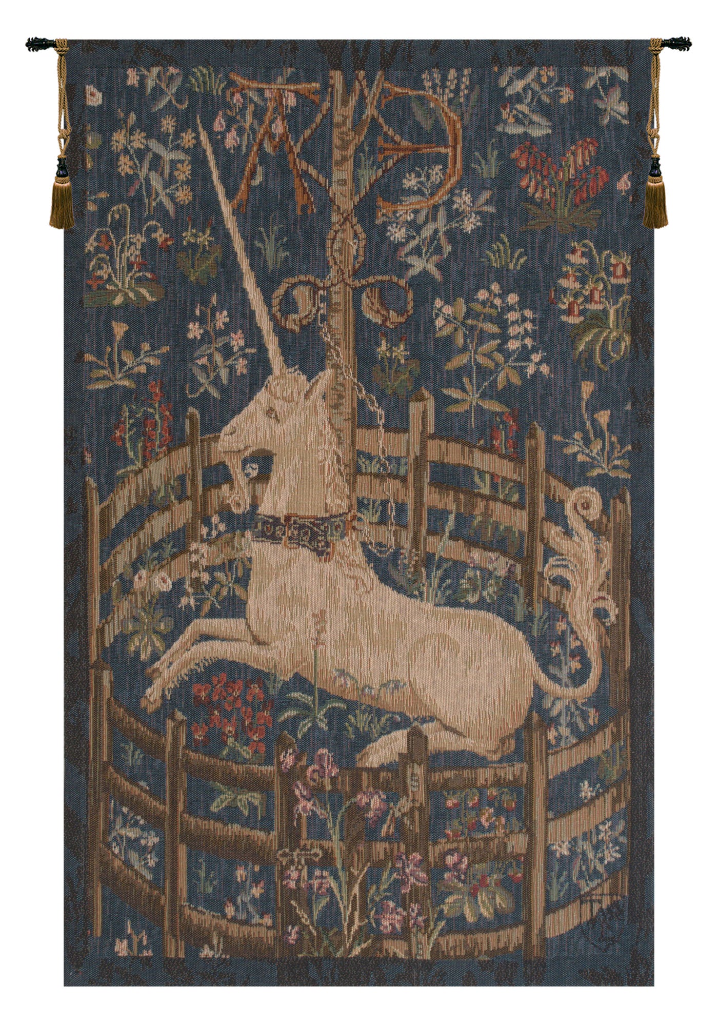 Licorne Captive III French Tapestry