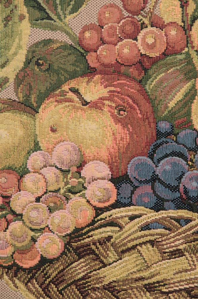 Fruit Basket Beige European Tapestry