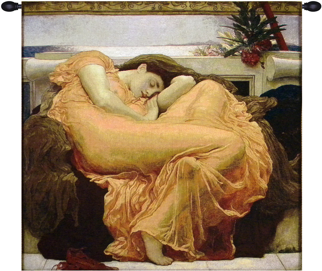 Flaming June Tapestry Wall Hanging