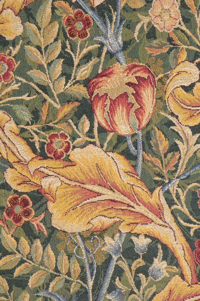 Acanthe Green Small French Tapestry by William Morris