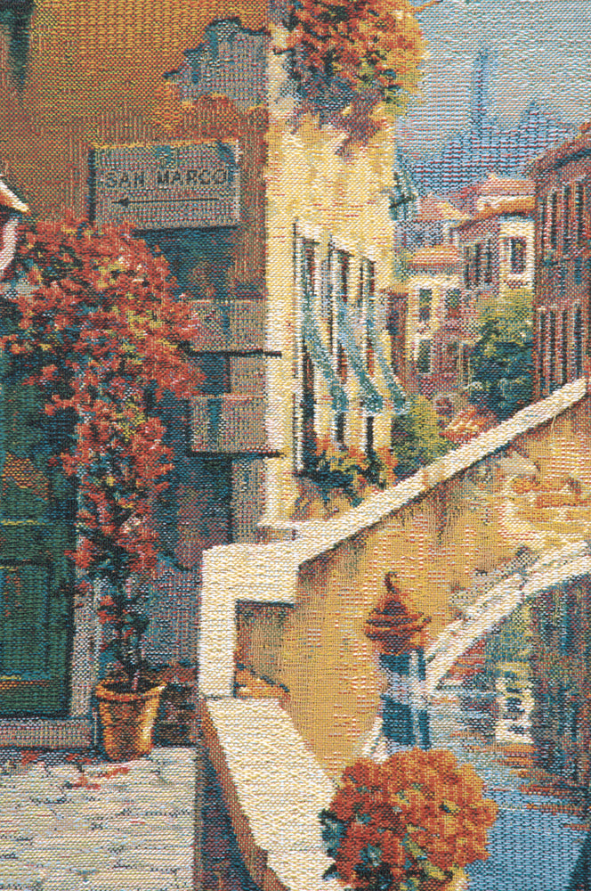 Passage to San Marco Belgian Tapestry Wall Hanging by Robert Pejman