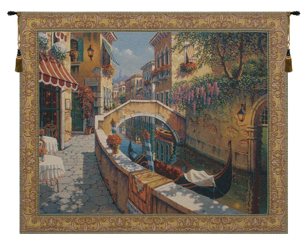 Passage to San Marco Belgian Tapestry Wall Hanging by Robert Pejman