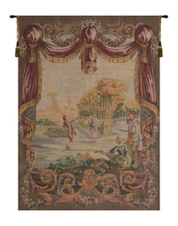 Danse Au Jardin Garden Dance French Tapestry by Jean-Baptiste Huet