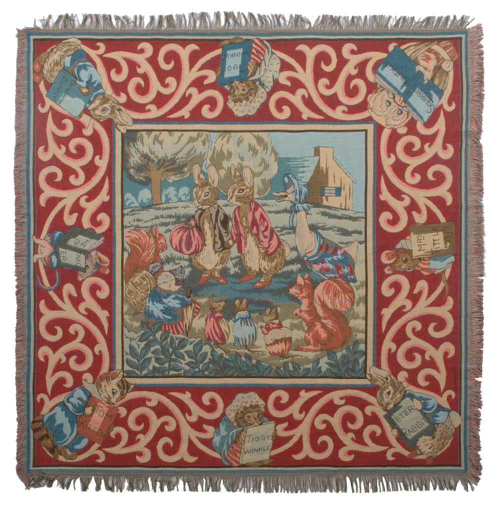 Beatrix Potter I European Throw by Beatrix Potter