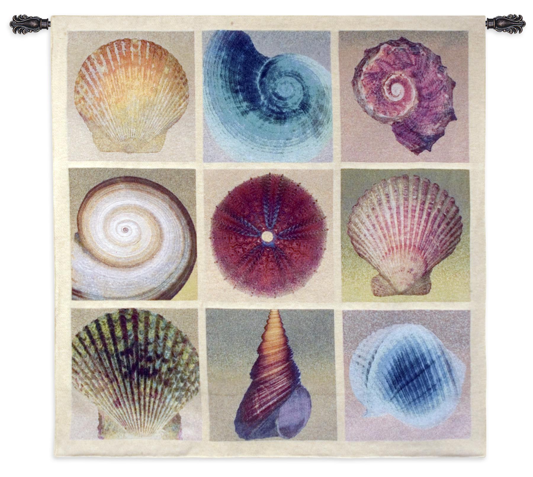 Shell Collection Tapestry Wall Hanging