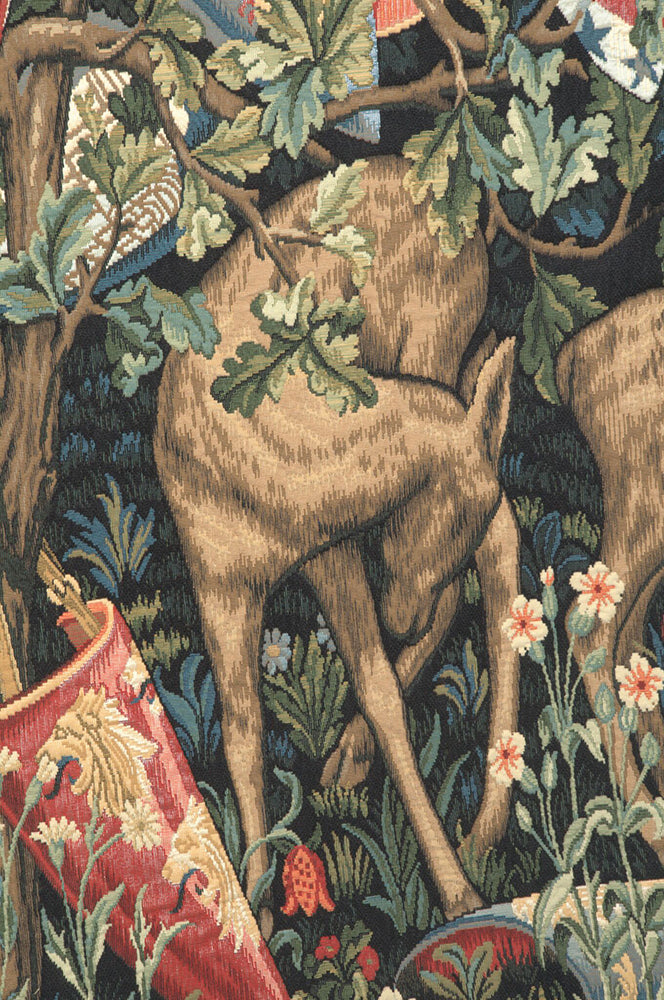 Verdure with Reindeer European Tapestry