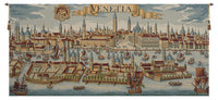 Venice Ancient Map Italian Tapestry Wall Hanging