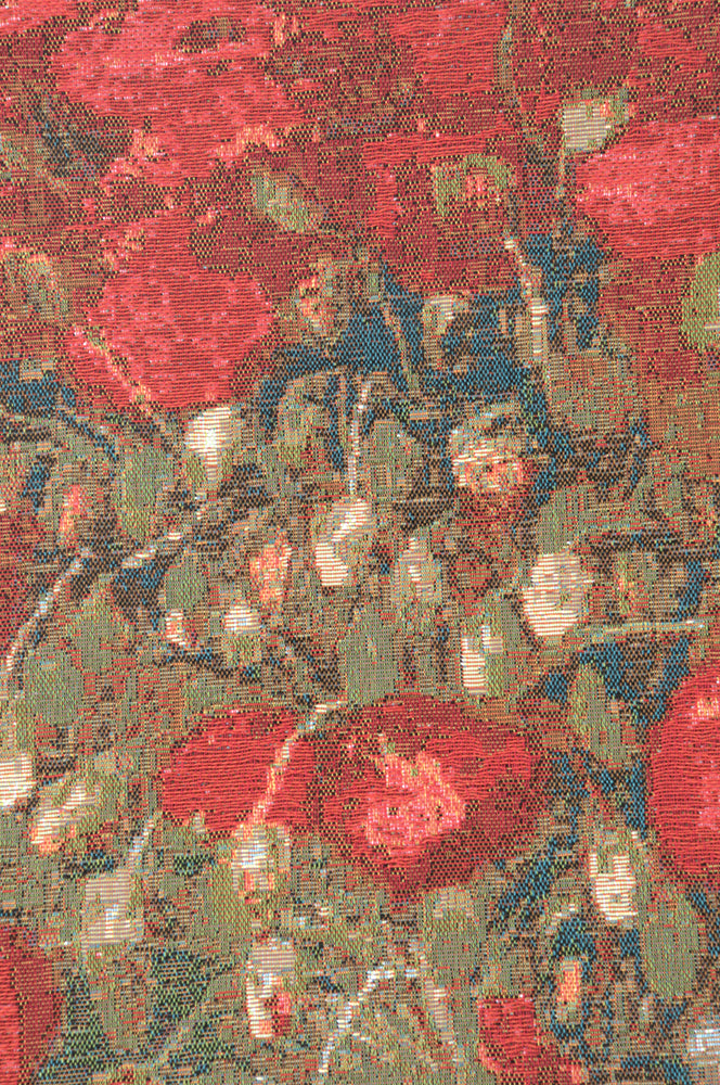 Poppies Van Gogh French Tapestry by Vincent Van Gogh