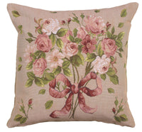 Bouquet De Roses French Tapestry Cushion