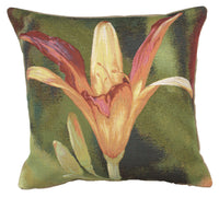 Fleur Orange Fond French Tapestry Cushion