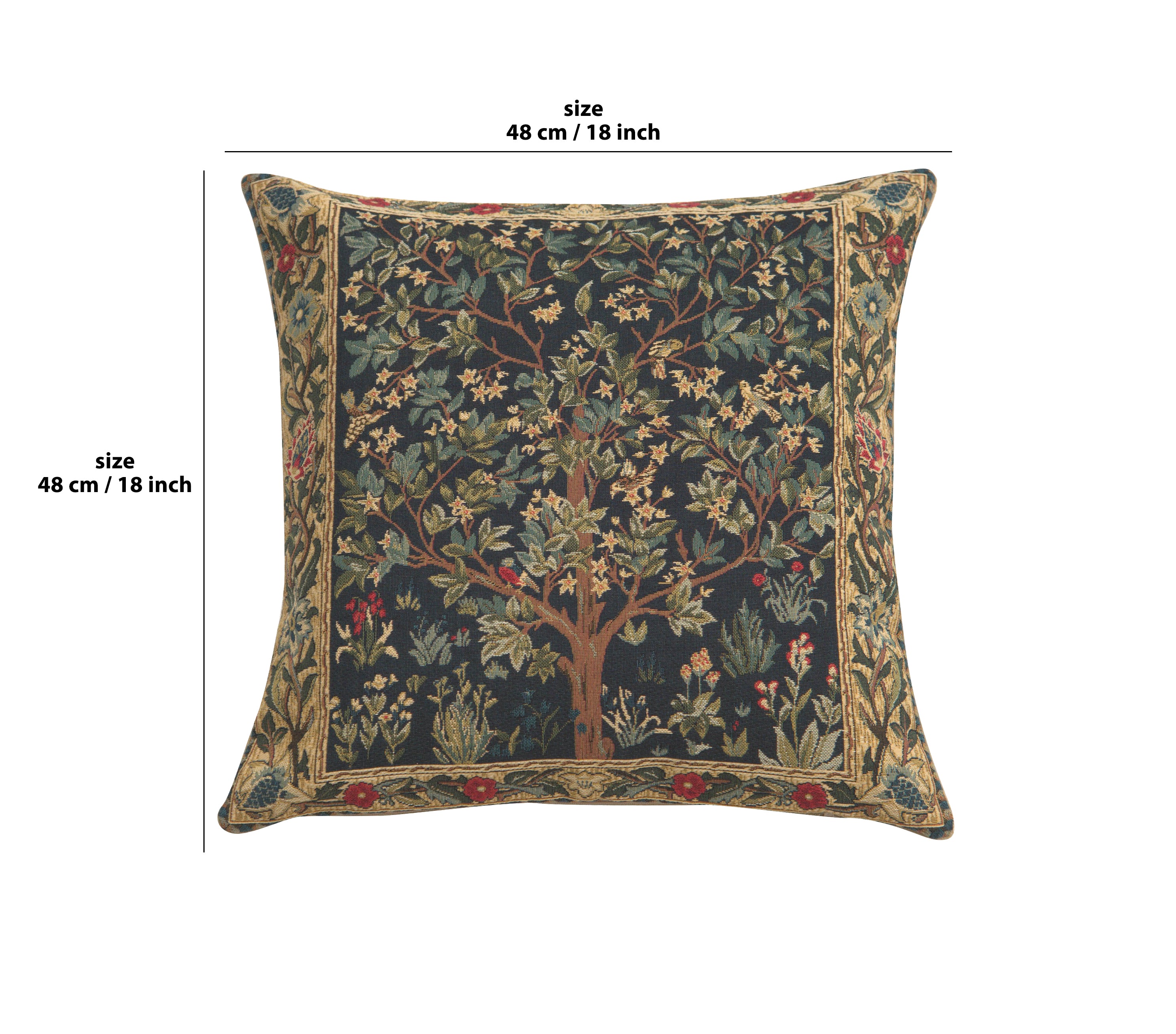 Tree Of Life III European Cushion Cover