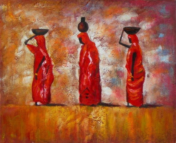 Burden of Balance Canvas Oil Painting