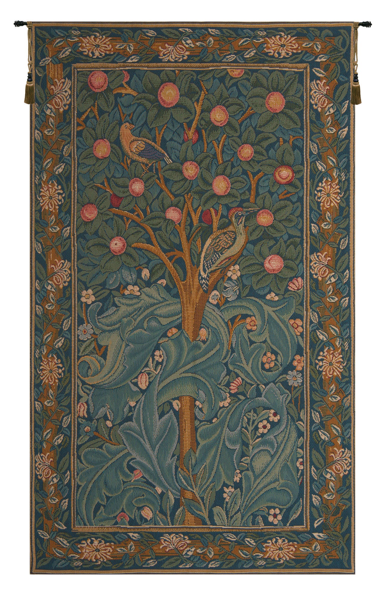 Woodpecker without Verse French Tapestry