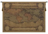 Antique Map European Tapestry