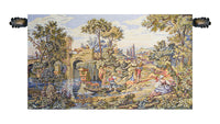 Traghetto Ferry Crossing Italian Tapestry Wall Hanging by Francois Boucher