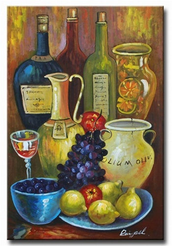 Mediterranean Still Life Canvas Art