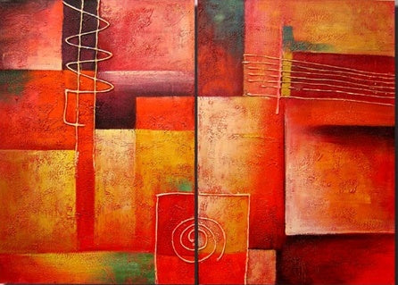 Red Tones Canvas Art