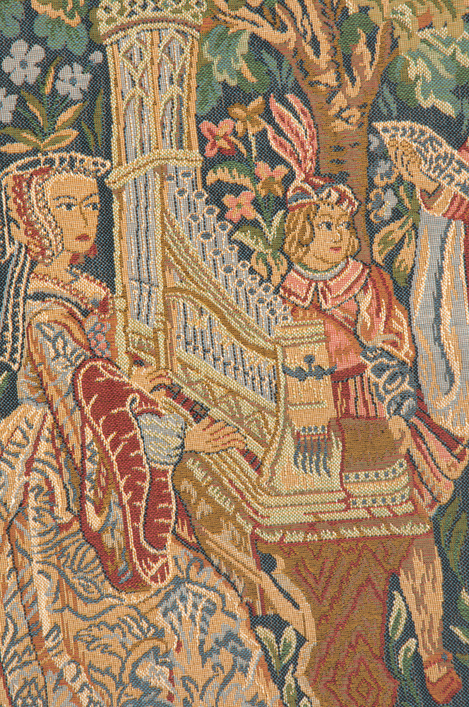 Dame A Lorgue French Tapestry