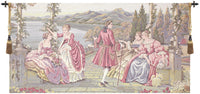 Ladies at Lake Como Italian Tapestry