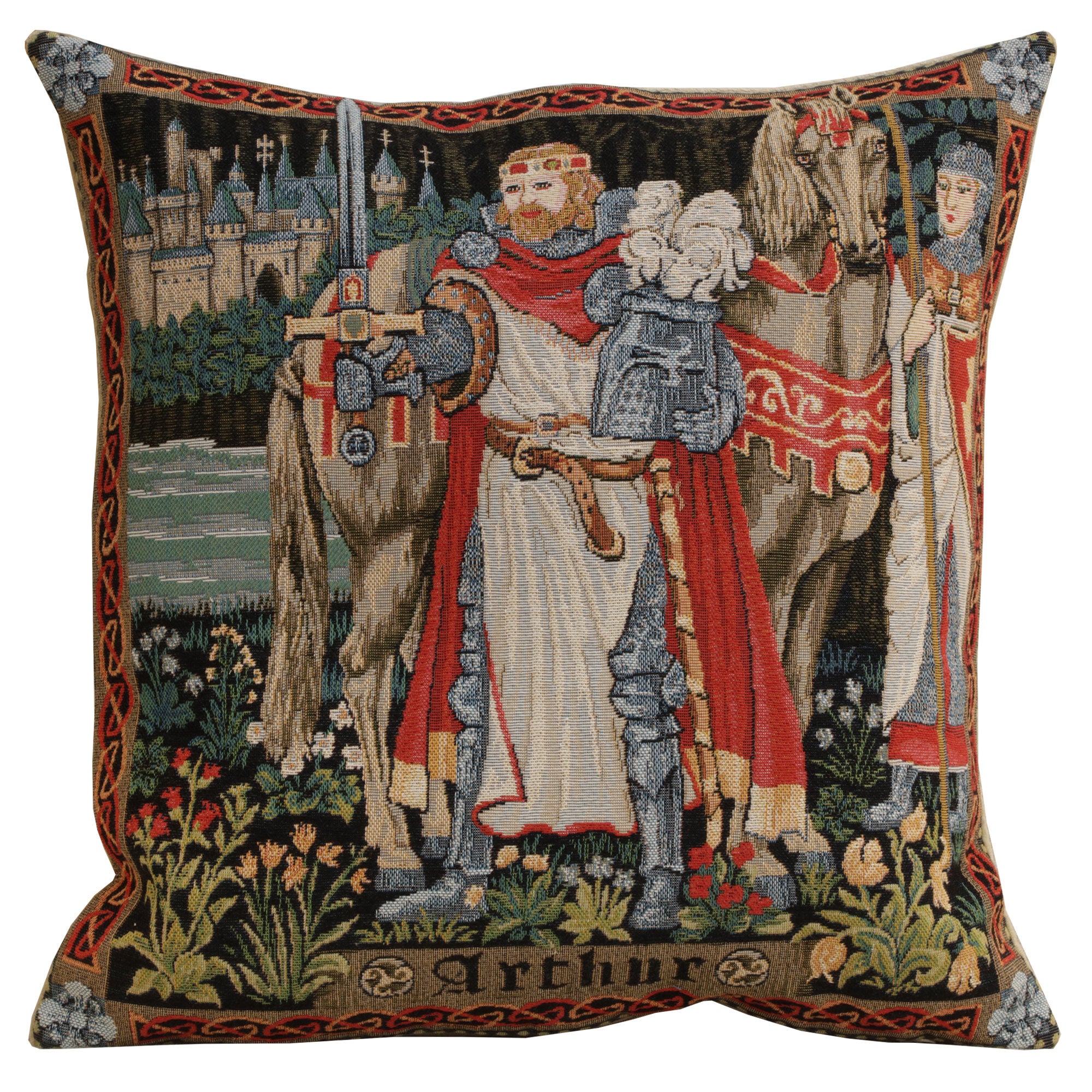 Legendary King Arthur European Cushion Cover