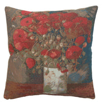 Van Gogh Poppies French Tapestry Cushion