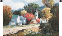 Quiet Street Fine Art Tapestry