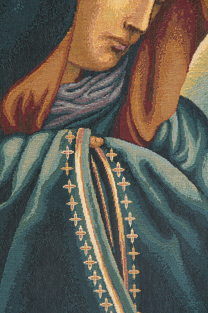 Mater Dolorosa Italian Tapestry Wall Hanging by Raphael