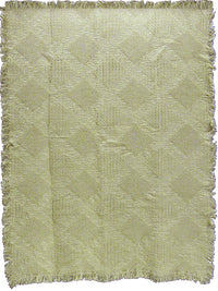 Fancy Diamonds Natural  Tapestry Throw