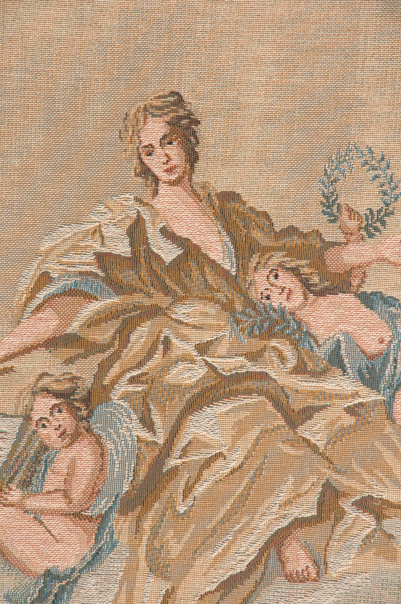 Portiere Gold Lady French Tapestry