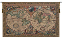 Map Mercator Belgian Tapestry