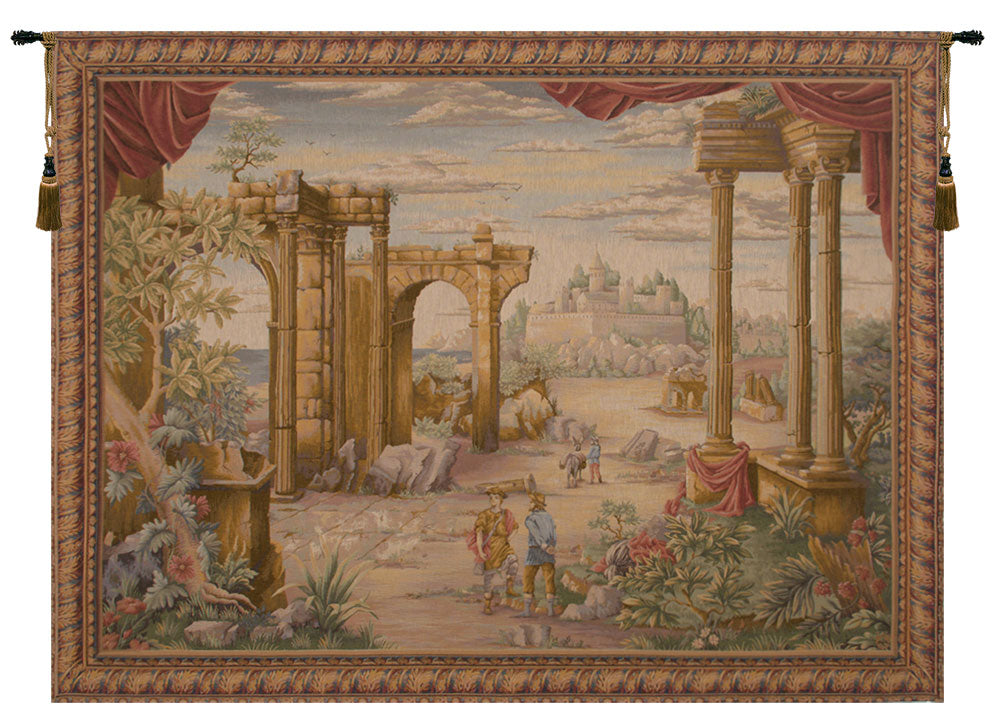 Vue Antique French Tapestry