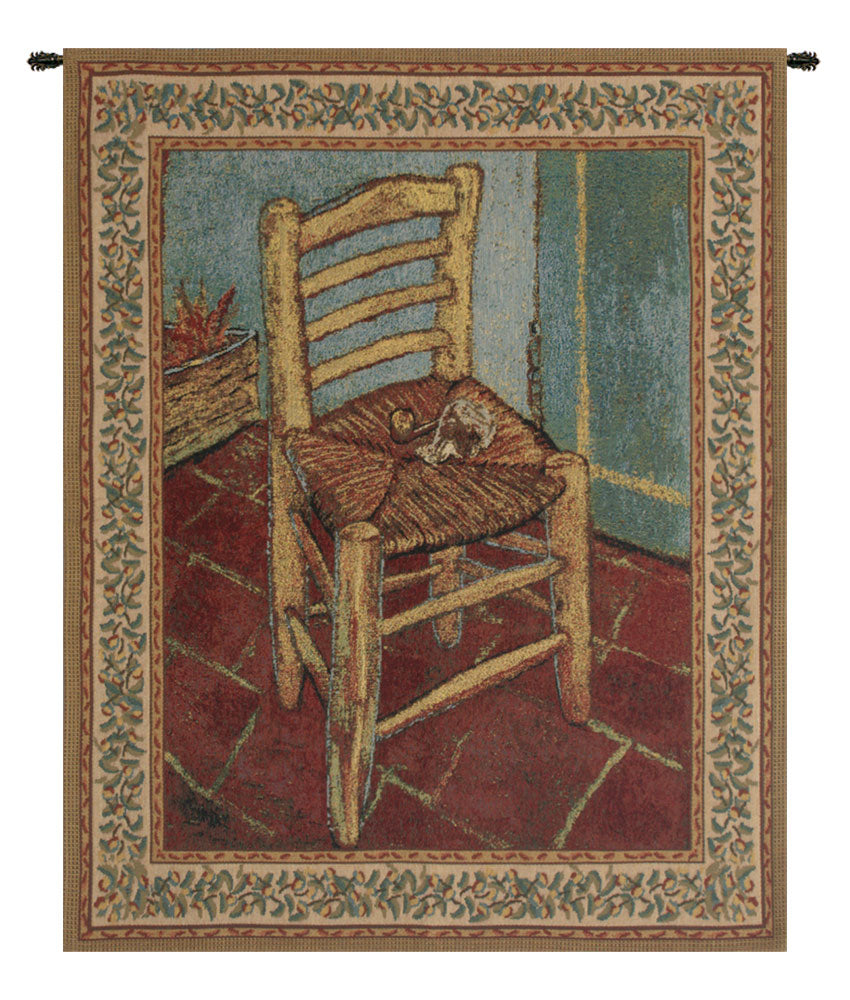 The Chair Belgian Tapestry by Vincent Van Gogh