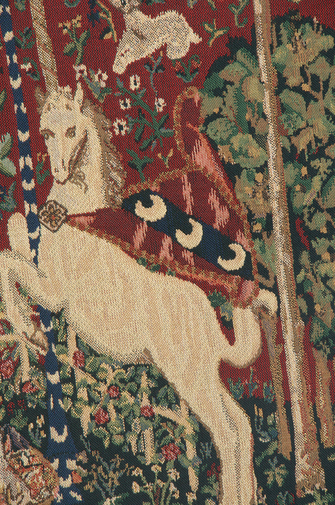 Taste Lady and Unicorn Belgian Tapestry