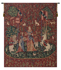 Smell, Lady and the Unicorn Belgian Tapestry