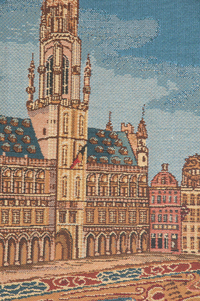 Brussels Place II Belgian Tapestry