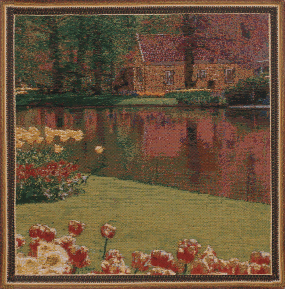 Keukenhof Gardens IV Belgian Cushion Cover