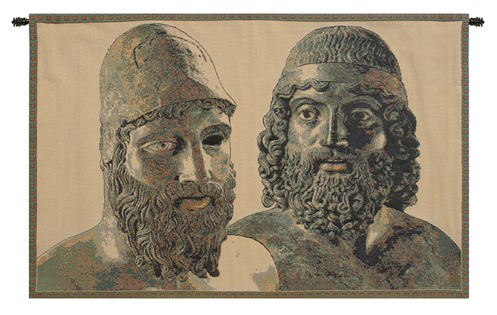 Bronzi di Riace Italian Tapestry Wall Hanging