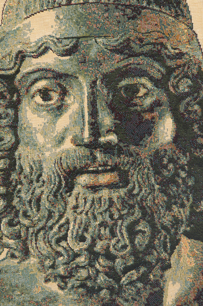 Bronzi di Riace Italian Tapestry Wall Hanging