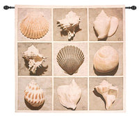 Weathered Shell Sample Fine Art Tapestry