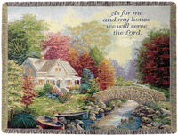 Autumn Tranquility Tapestry Throw